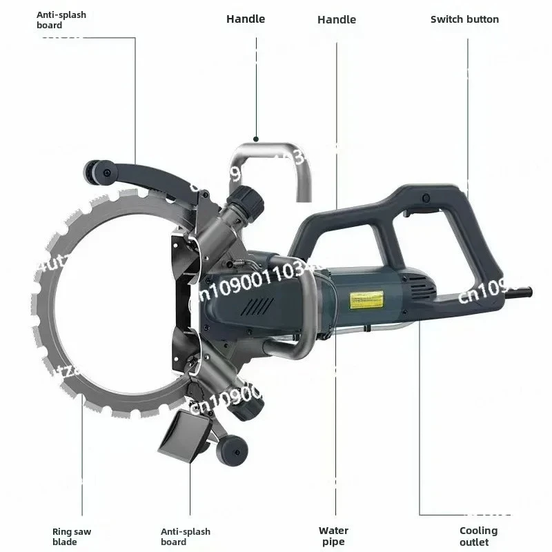 

Concrete Ring Saw Wall Cutting Machine Round Cutting Machine Wall Opening Ring Saw Wall Cutting Machine Handheld