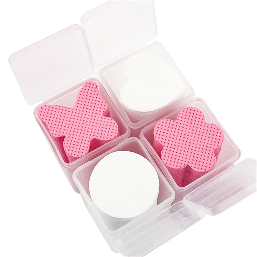 Doekjes Papier Katoen Wimper Lijm Remover Veeg Mond Van De Lijm Fles Voorkomen Verstopping Lijm Cleaner Pads Lash Extension