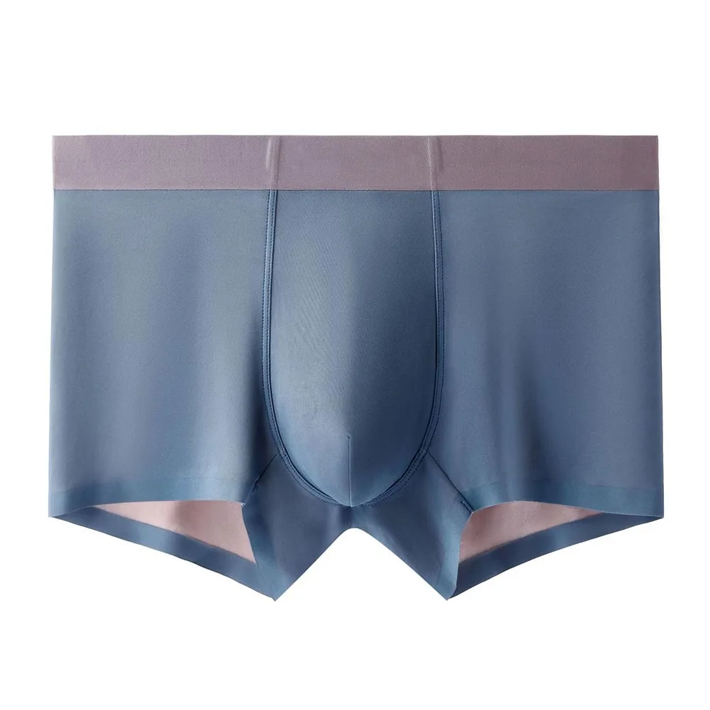 ملابس داخلية بوكسر للرجال بدون خياطة، ملابس داخلية رفيعة قابلة للتنفس، مناسبة للراحة والدعم #3