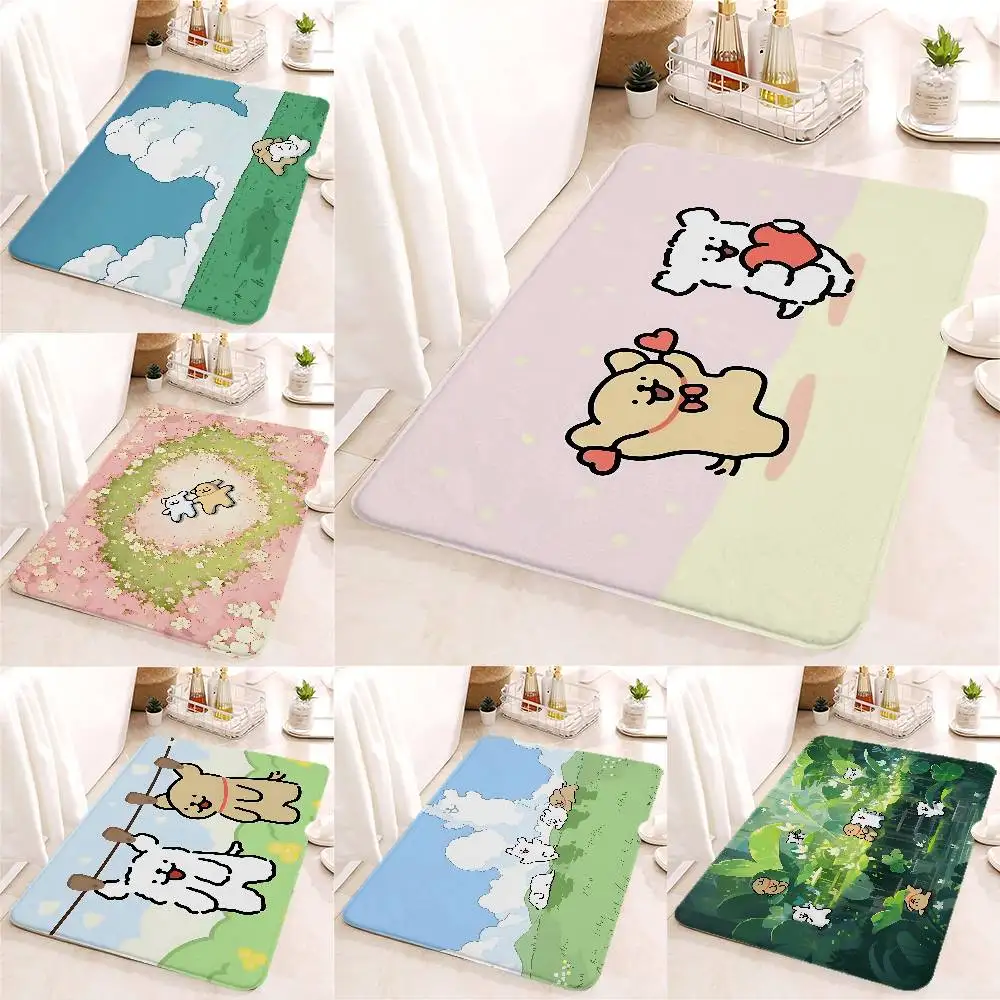 Cute Maltese Carpet For Living Room Sofa Decor Modern Rug Floor Mat For Men Bedroom Durable Area Rugs