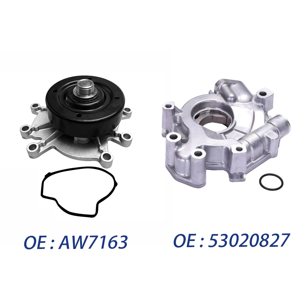 

AW7163 Engine Parts Water & Oil Pump Fit 3.7 4.7 L 02-13 EVA EKG Gas For JEEP GRAND CHEROKEE DODGE RAM CHRYSLER ASPEN MITSUBISHI