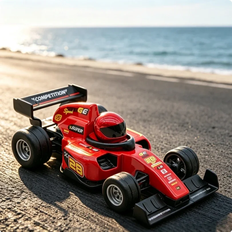 1:36 F1 Formula Car Model Car Model Doll Machine Egg Twister Cross-border New Alloy diacast cast car model rebound toy