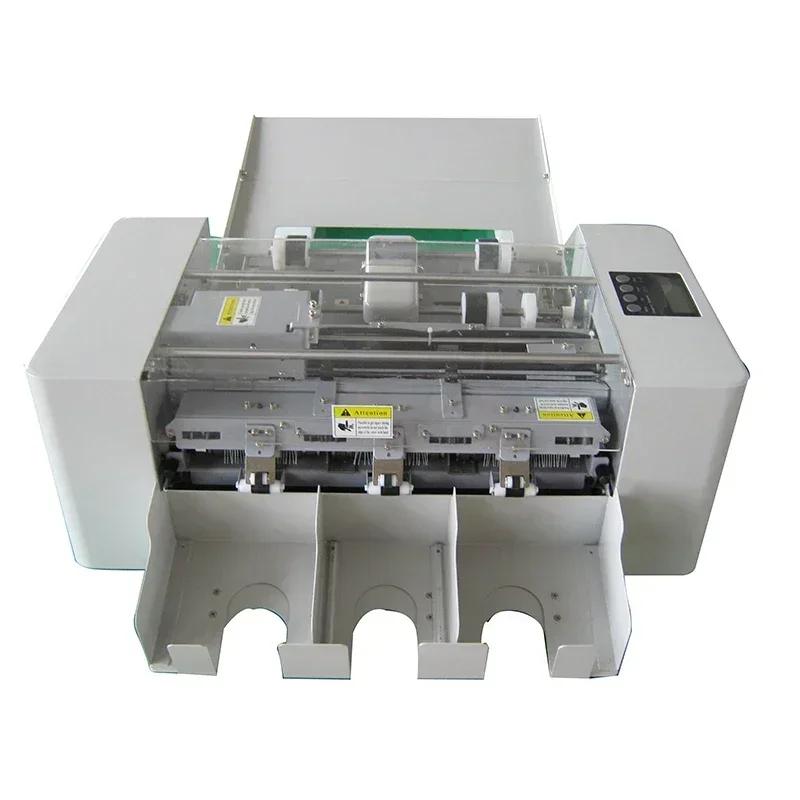 

A3 A4 automatic electric paper cardboard name card business card cutter machine with 3 columns
