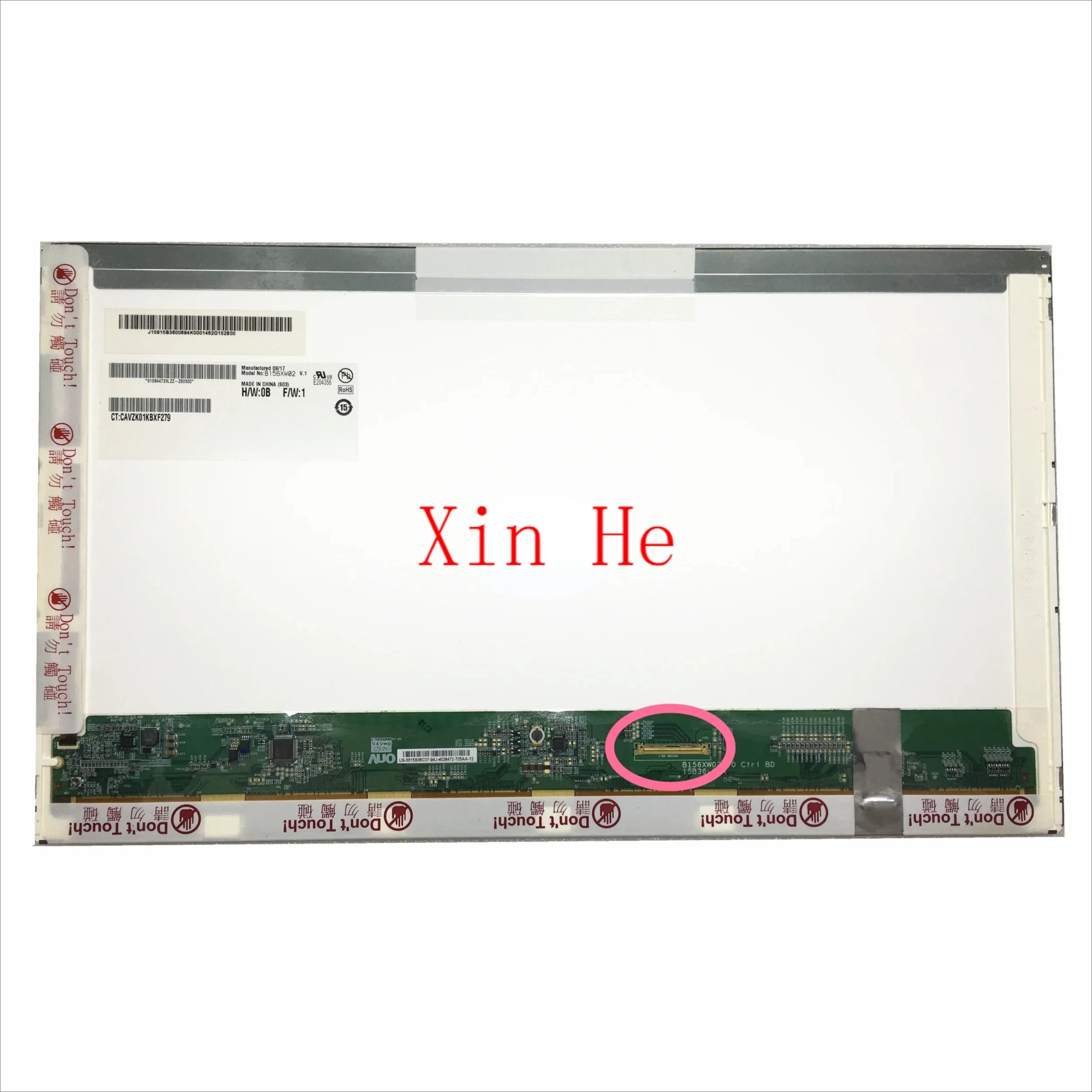 B156XW02 V.1 B156XW02 V.0 N156B6-L03 L04 LTN156AT03 LP156WH2-TLC1 15.6'' Laptop LCD Screen 1366*768 LVDS 40 Pins