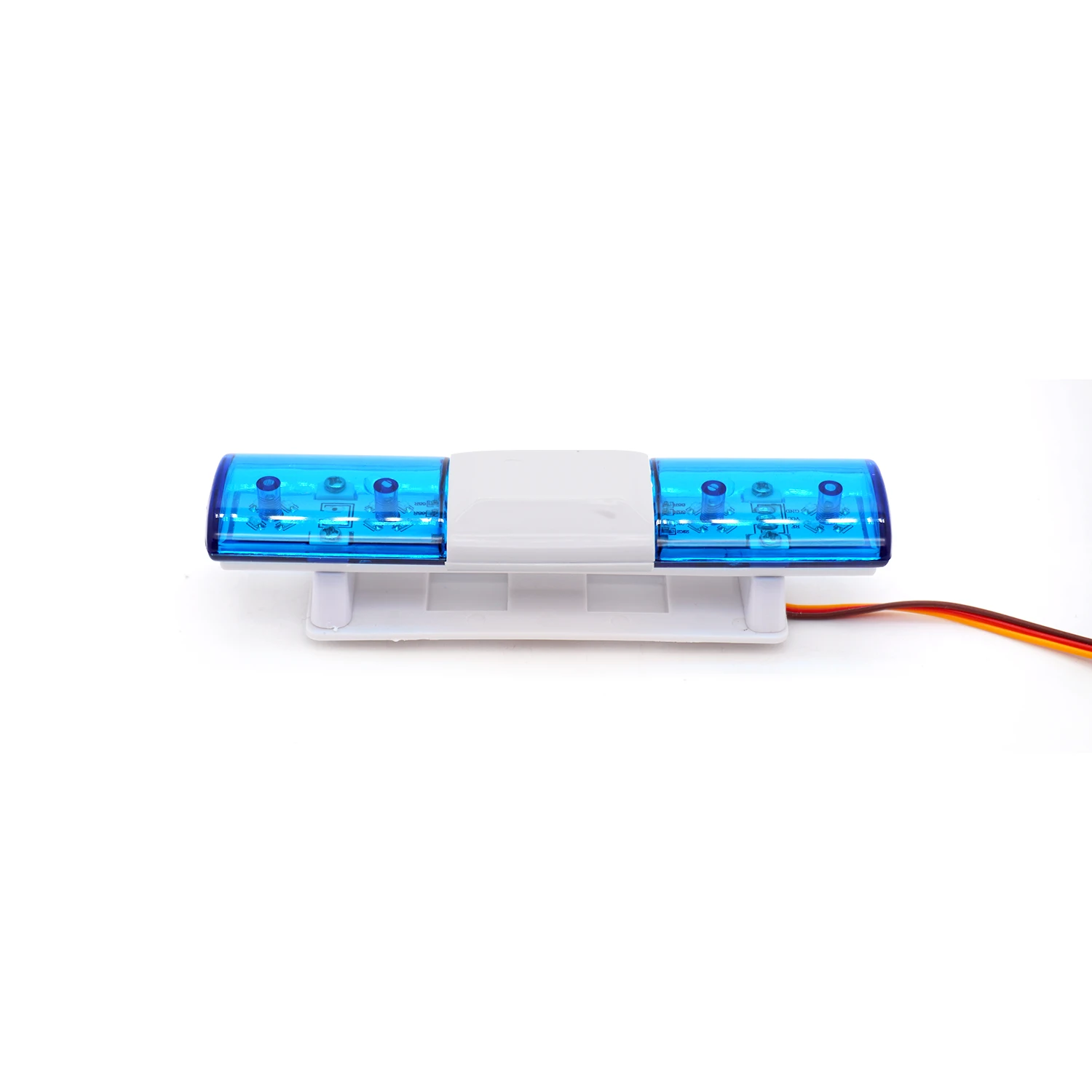 LED Rotating Flashing Police Lights Engineering Lamp CH3 Mode for 1:8 1:10 Tamiya SCX10 D90 Traxxas RC Crawler Car Upgrade Parts