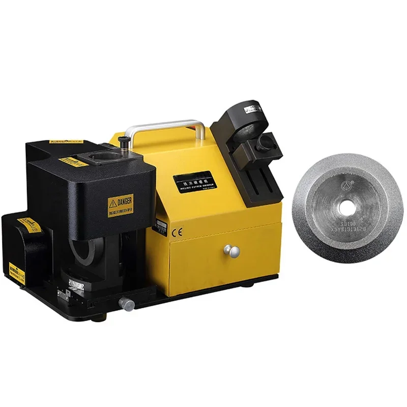 Multi-flute Milling Cutter Grinding Machine Face Resharpening Semi-automatic Grinding Machine MR-X5