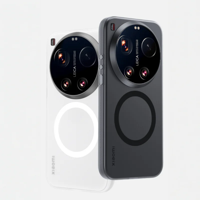 

Для Xiaomi 17 Ultra чехол Magnetic MagSafe Skin Feel Матовая прозрачная задняя крышка для телефона Mi 17 Ultra 5G противоударный бампер