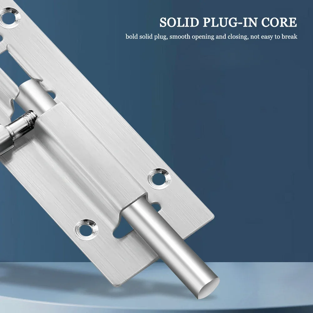 قفل أمان للأبواب من الفولاذ المقاوم للصدأ ، مسمار باب جرار للبرج ، 2 بوصة ، جودة عالية ، سعر