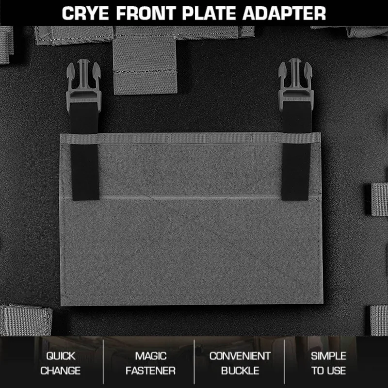 

Outdoor hunting vest expansion panel, various quick detachable CRYE front panel adapter accessories