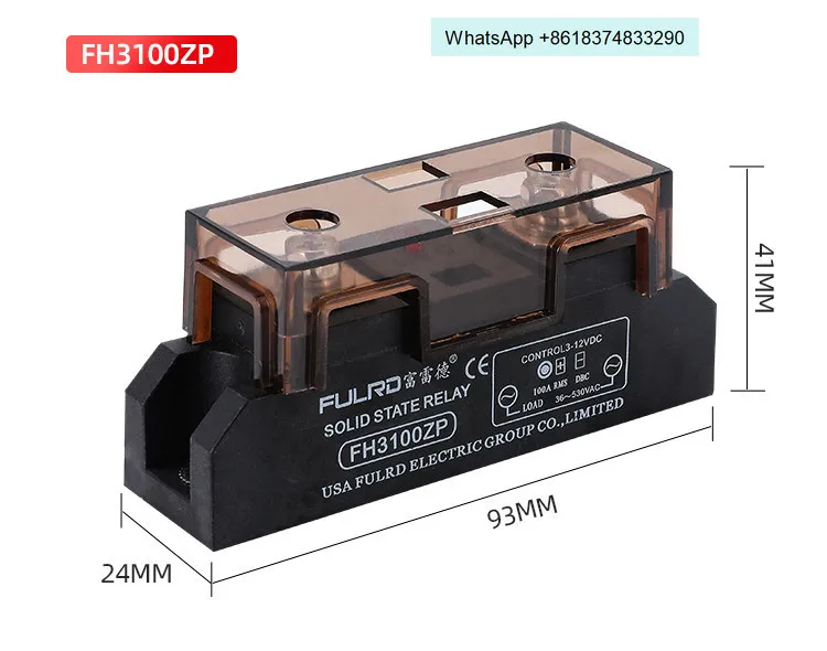 FH3200ZP Solid State Regulator 200A FH3300ZP FH3400ZP Random, Adjustable Power Supply