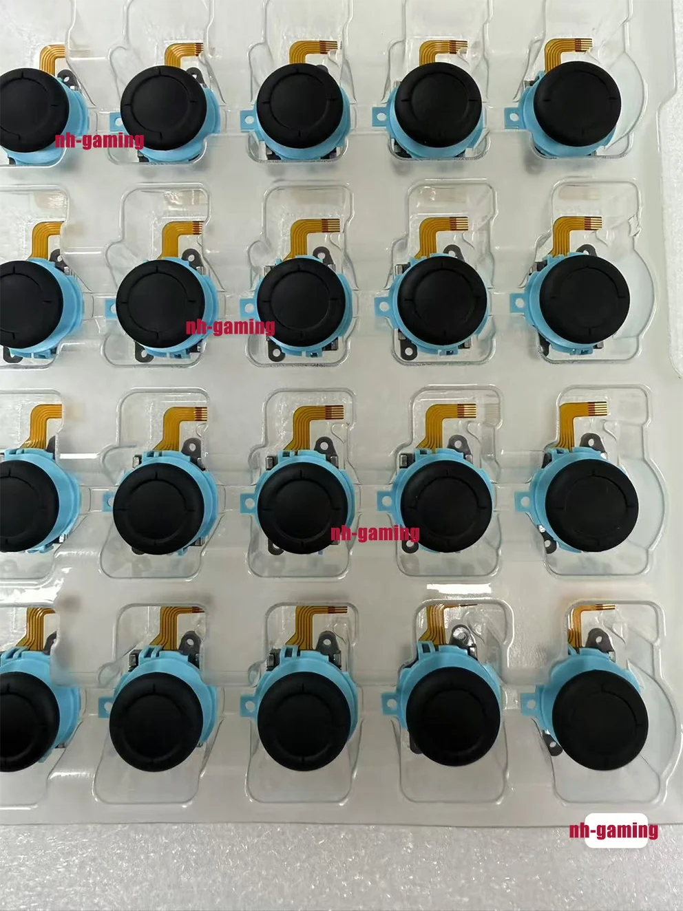 الأصلي الجديد الأزرق البرتقالي قاعة تأثير عصا التحكم ل NS2 التبديل 2 الفرح تحكم كون ثلاثية الأبعاد التناظرية عصا استبدال اليسار اليمين الروك #6