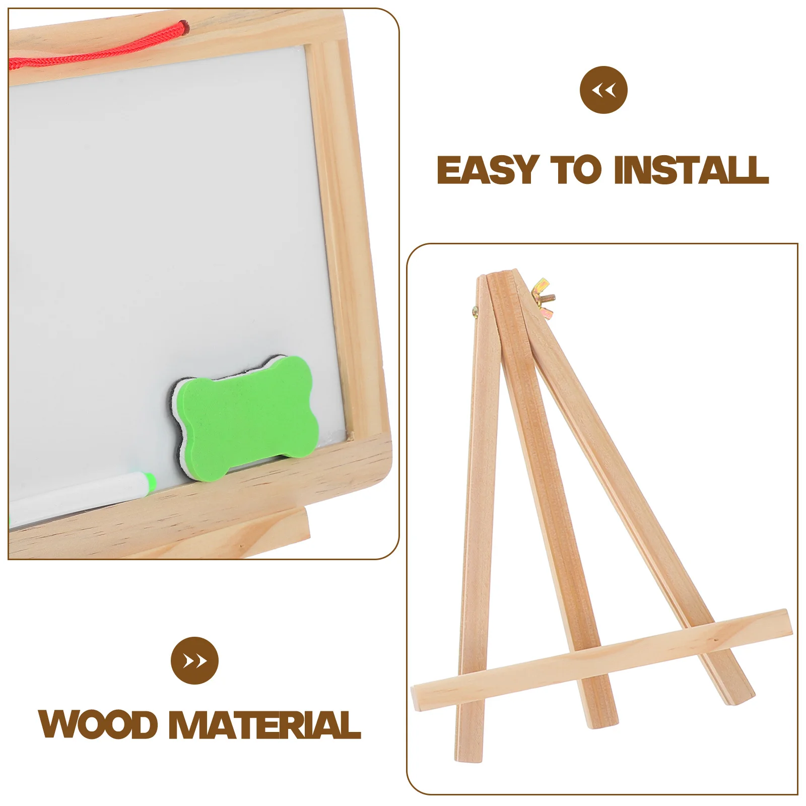 

1 Set Mini Chalkboard Small Blackboard Drawing Board Magnetic Surface For Notes Reminder Hotel Bar Display Chalkboards Signs For