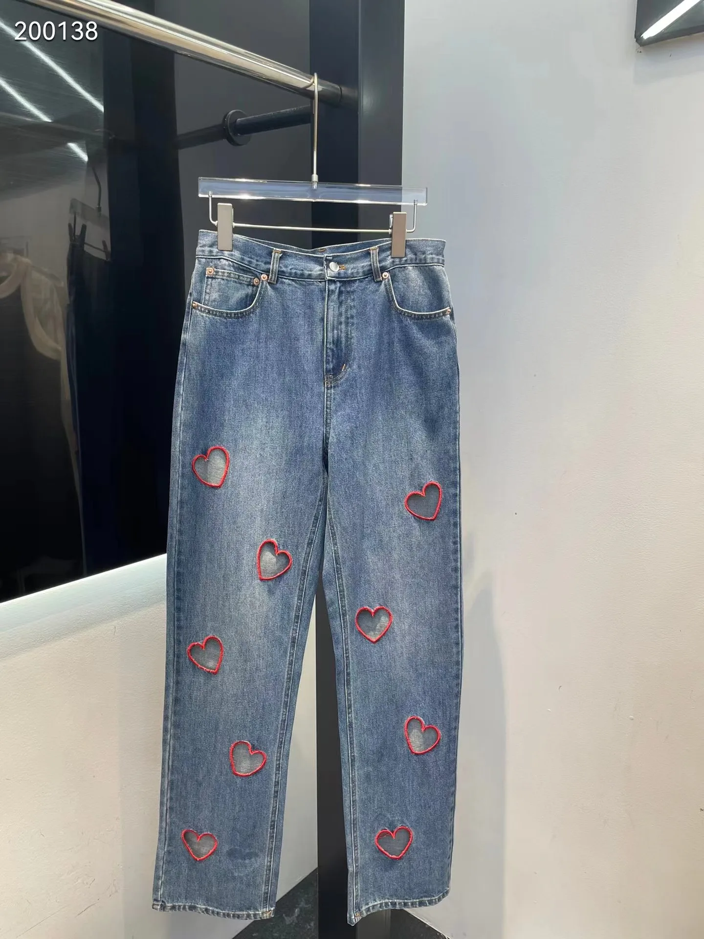 

aa6645 Fashion women jeans 2024 Popular European Design party style Women's Clothing
