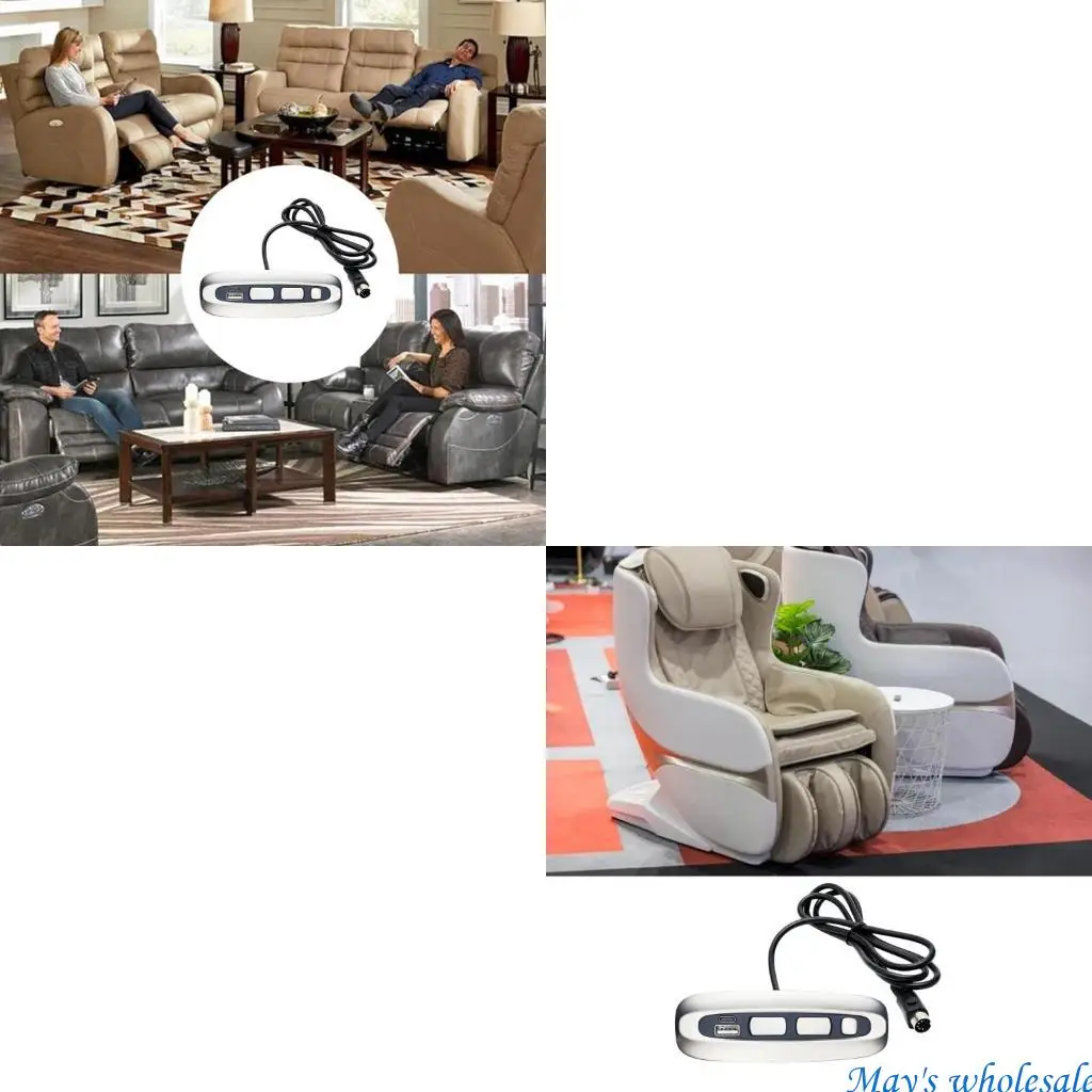 

Small Electric Lounges Chair Controllers Heavy Duty ABS Structure Ergonomic Power Recliner Chair Switches for Homes 448A