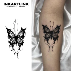 Butterfly temporary tattoo sticker, waterproof magic tattoo, lasts to 15 days fake tattoo, semi permanent tattoo