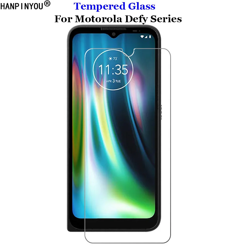 For Motorola Defy 2 (2021) Clear Tempered Glass 9H 2.5D Premium Screen Protector Protection Film