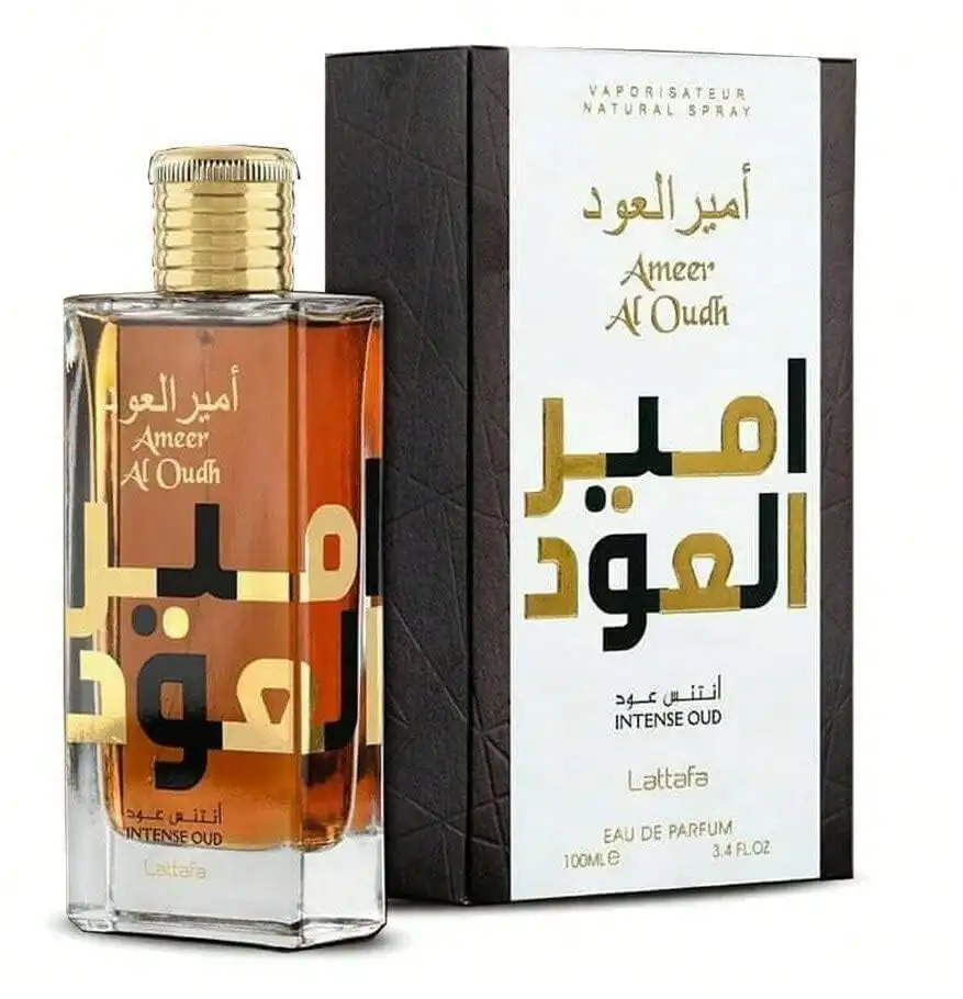 LATTAFA AMEER AL OUDH INTENSE OUD PERFUME SPRAY 3.4OZ