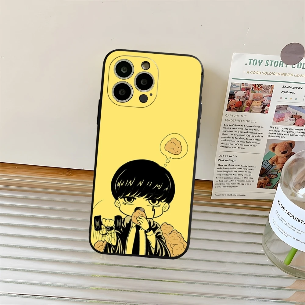 Mashle Magic And Muscles Phone Case Fundas For Iphone 13 17 11 15ProMax 14 12 16 Pro Xs Max Mini Xr X Plus Coque view 3