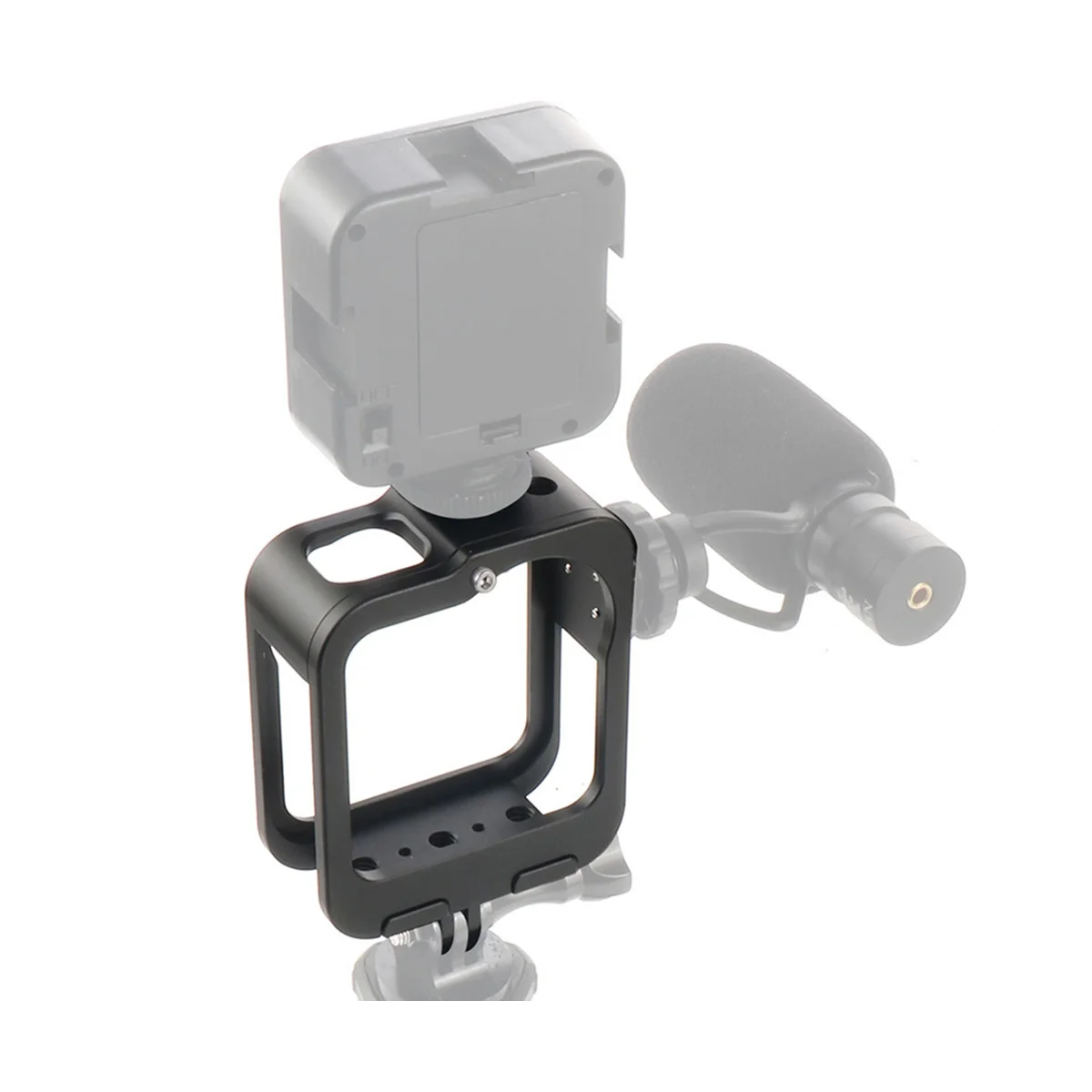 VR كاميرا بانورامية قفص مع الحذاء البارد جبل ، غطاء واقي قابل للإزالة ، ماكس الإطار ، قضية الإفراج السريع ، ماكس