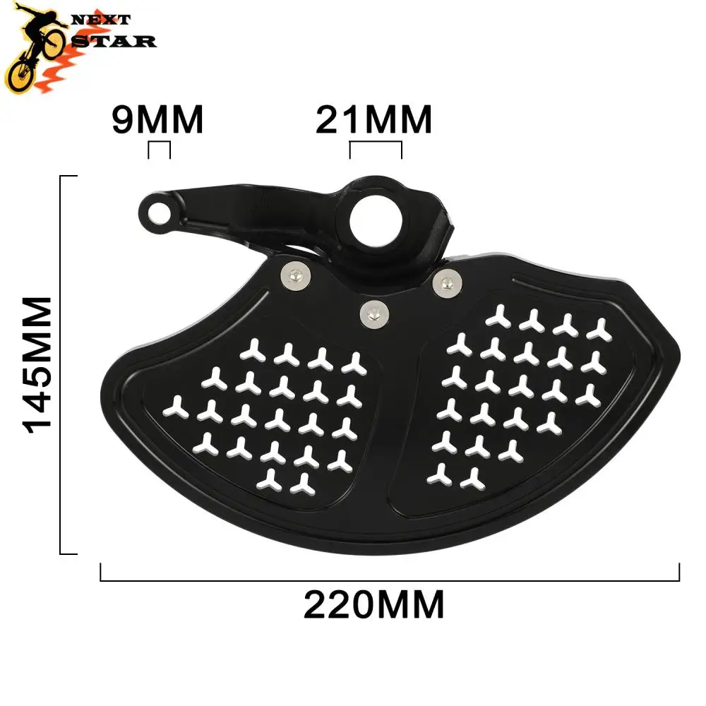 Moto Front Brake Disc Guard Cover For ULTRABEE ultrabee Electric Motorcycles Dirt Pit Bike 6061 ALUMINUM