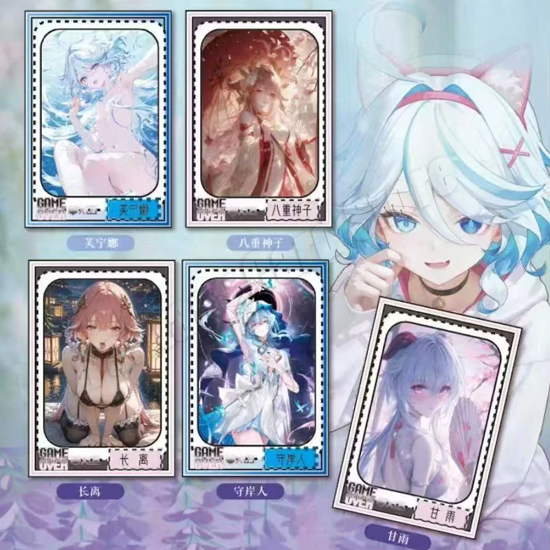 Goddess Story Collection Card Sexy Nude A5 Cards Big Boobs Maiden ACG Waifu Booster Box Adult Gift New Style Limited Sale