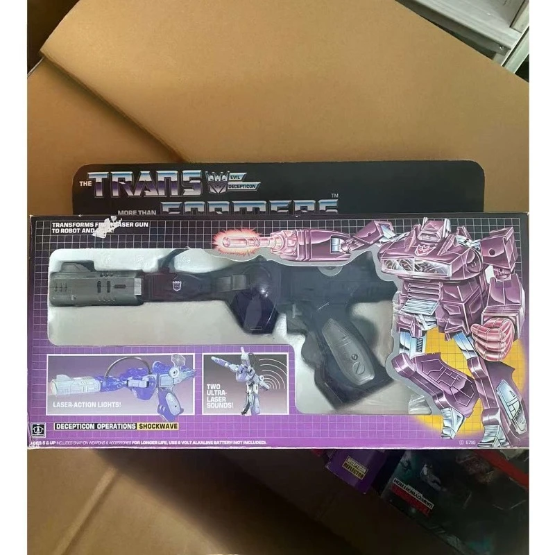Brand new in original box Transformer G1 Shockwave KO action figures studio decoration Figure Ornaments robot classic toys gift