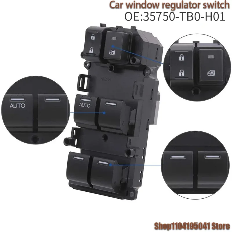 혼다 어코드 8세대 운전석 앞 좌측 전동 윈도우 레귤레이터 35750-TB0-H01