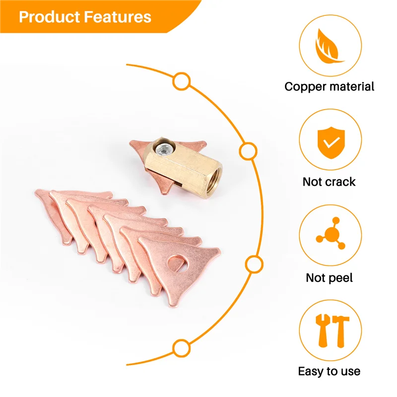 

A53Q-Tri Hook Washer 3 Point Dent Puller Electrode Chuck Dent Pulling System Stud Welders Spot Welding Uni Spotter Triple-Corner