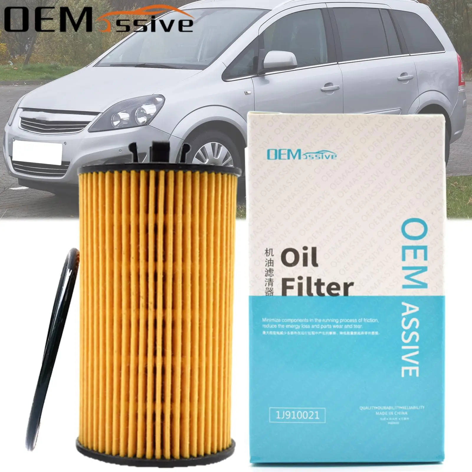 Oil Filter For Opel Chevrolet Vauxhall Zafira B A05 2005 - 2009 2010 2011 2012 2013 2014 Z16 XER/XNT Z18XEP 1598CC 1796CC Engine