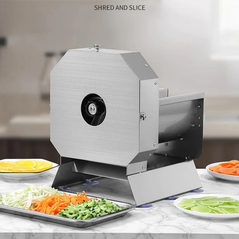 High Quality Vegetable Slicer Cutter Machine Commercial Food Chopper Shredder Machine Electric Food Cutting Machine