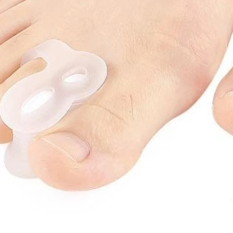 

1Pairs Toe Separator Bunion Corrector Gel Toe Spacer Toe Protector Relief Pain From Bunion Overlapping And Drifted Toe