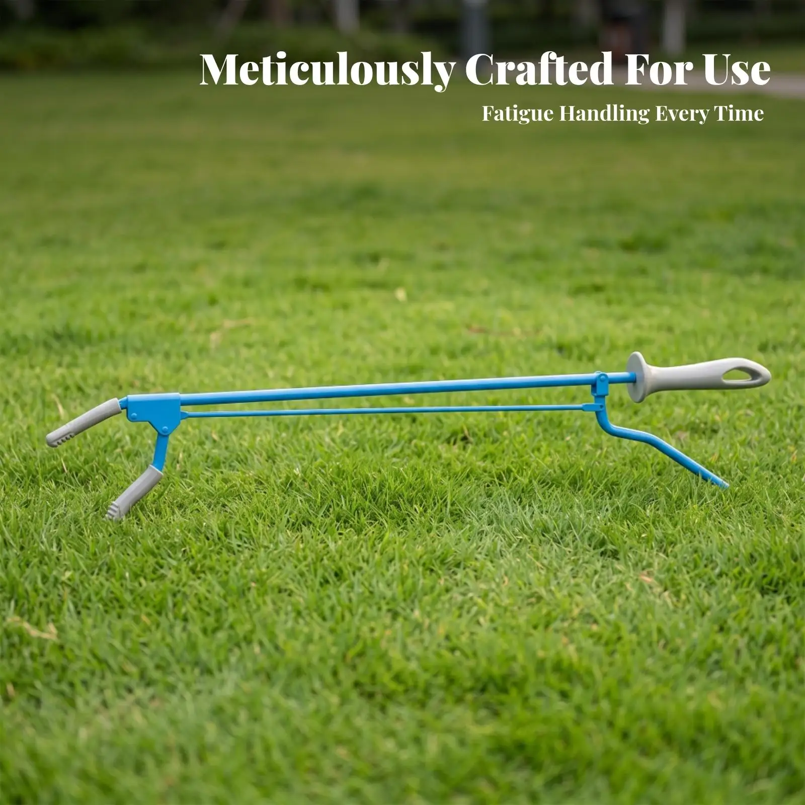 Portable Litter Grabber Handheld Trash Grabber Anti-Slip Trash Picker Upper