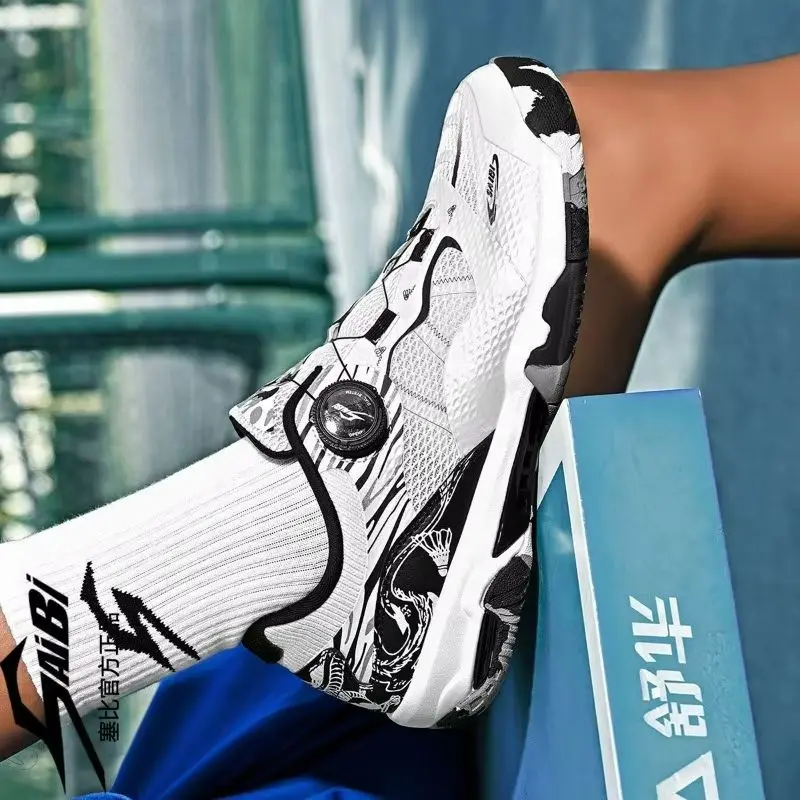 

Профессиональные кроссовки для настольного тенниса 2026 года для мужчин и женщин, универсальные дышащие кроссовки для игры в помещении, для бадминтона, тренировочные