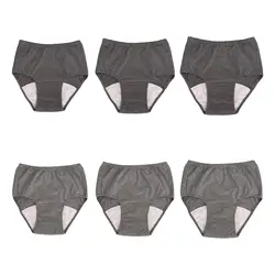 Reusable Men Incontinence Underwear Washable Diaper Pants Briefs for Adult