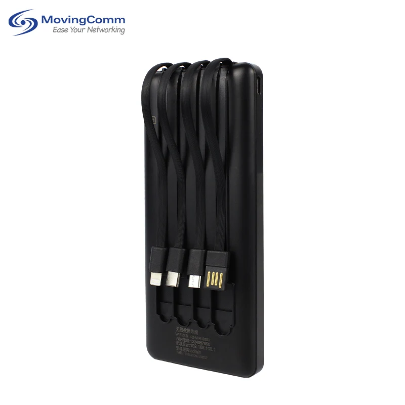 เราเตอร์พกพา RTS 10000mAh Pocket Wifi6 4G Lte ฮอตสปอตมือถือ Wifi ช่องเสียบ Type C ชาร์จเร็วพิเศษ พาวเวอร์แบงค์ไร้สาย Mifi พร้อมช่องใส่ซิมการ์ด