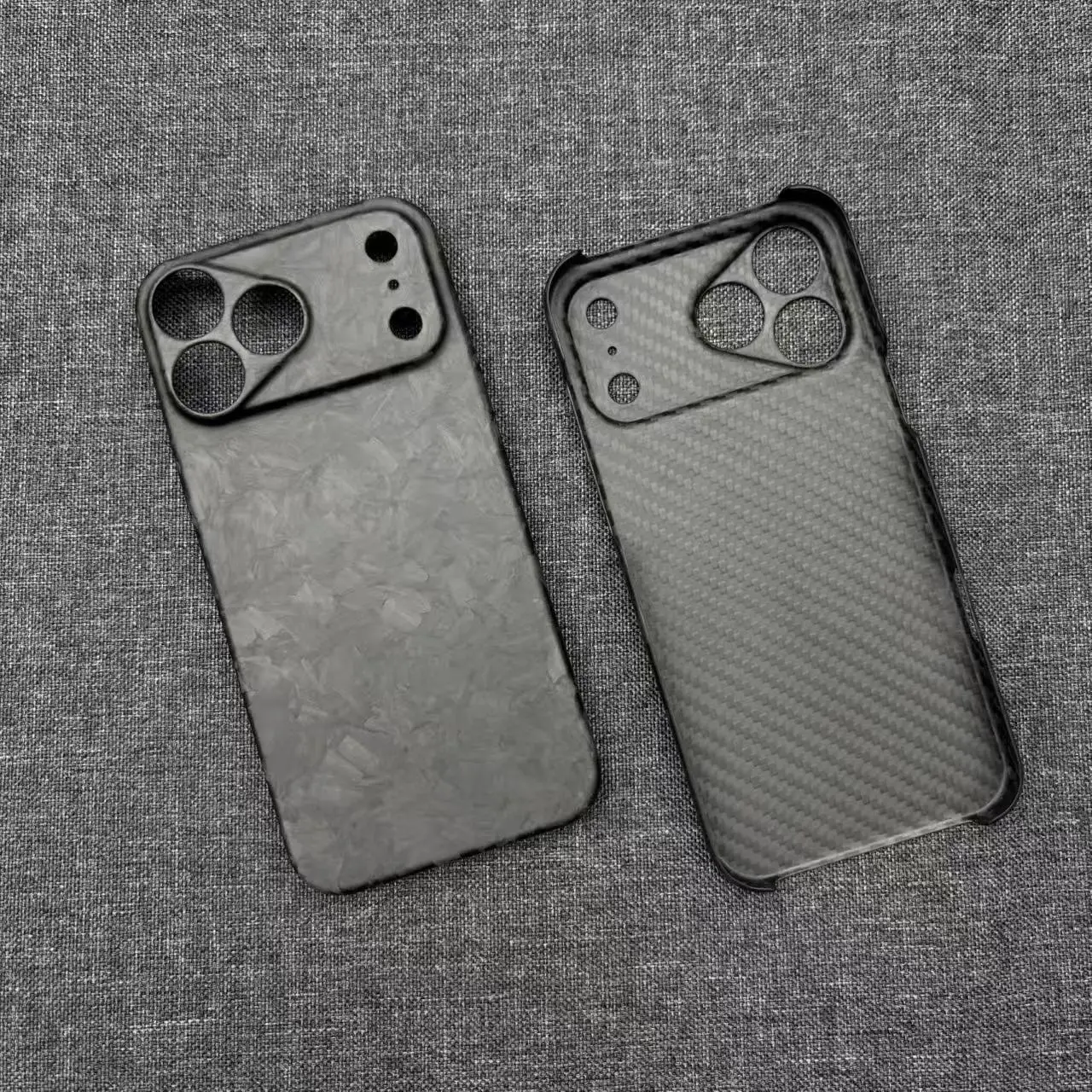 Carbon Fiber Aramid Case for iPhone 17Pro Wireless Charging Case Thin Lightweight Cover