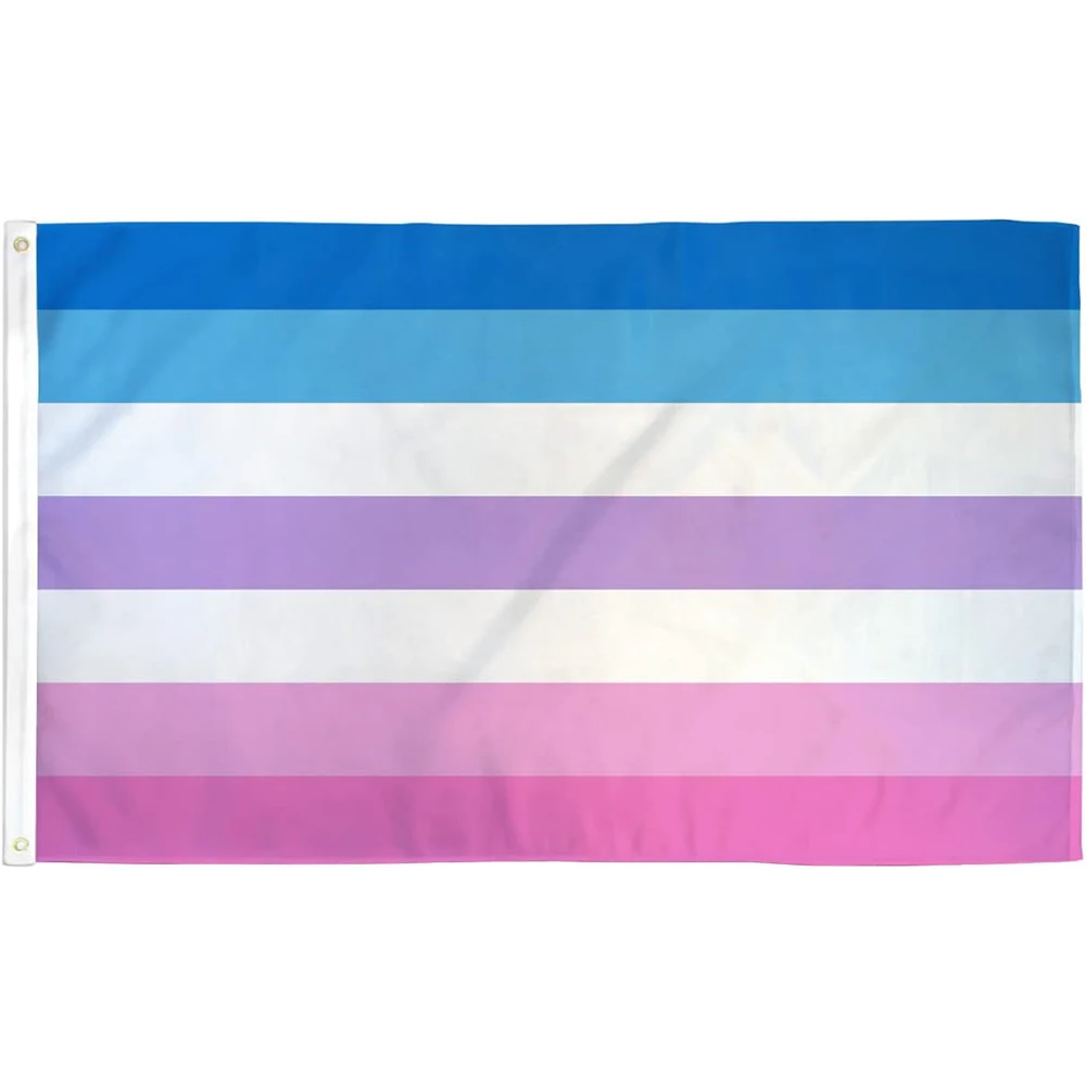 Flagnshow 100% Polyester Bigender Flag