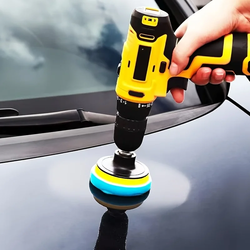 Car Polishing Pad Polishing Sponge Pad Velvet Pad Set for Home Drills and Automatic Polishing Machines
