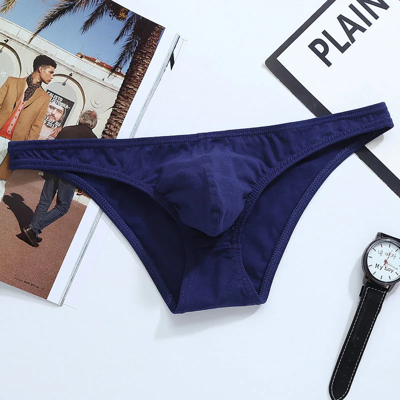 Custom Printing Men Low-waist Sexy Briefs Underwear Male Boxer Briefs Panties Men Cotton Brief Underwear