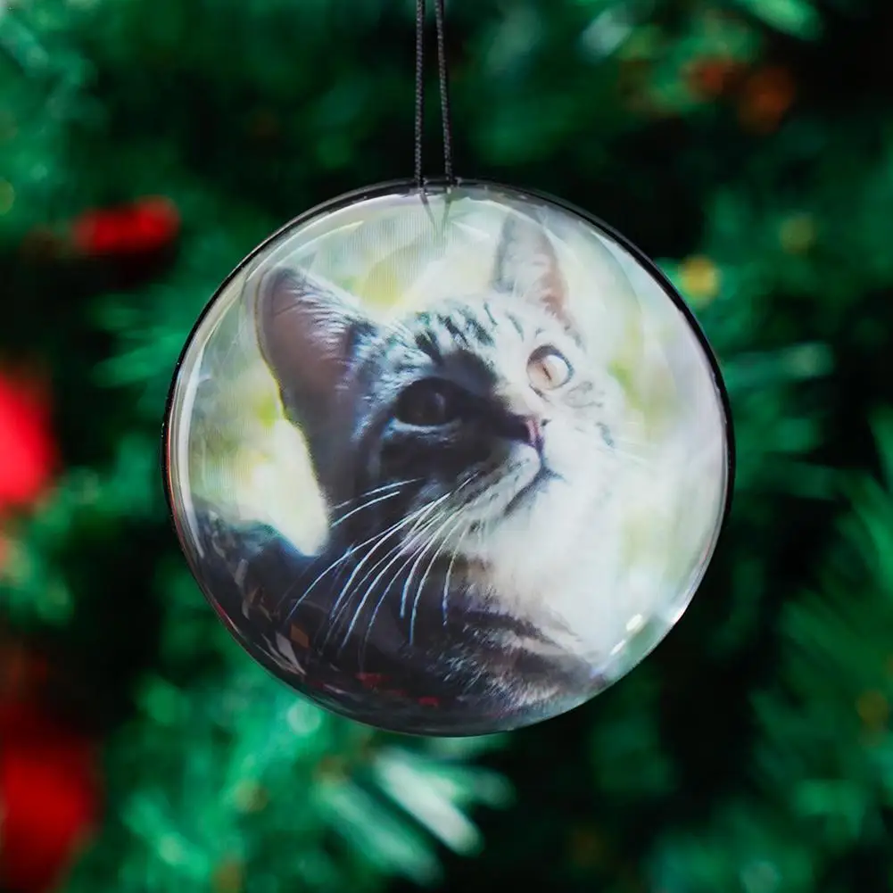 

3D Video Crystal Ball Spherical Pixel Display 4GB Video Player 360° Surround Sound DIY Memory Art Glass Ball Lamp Christmas Gift