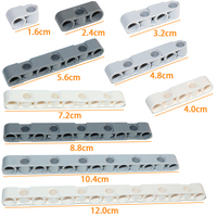 Technical Part MOC Liftarm Modified Perpendicular Holes Thick Beam Building Blocks 44809 2477 2391 6612 73507 71710 3167 Bricks