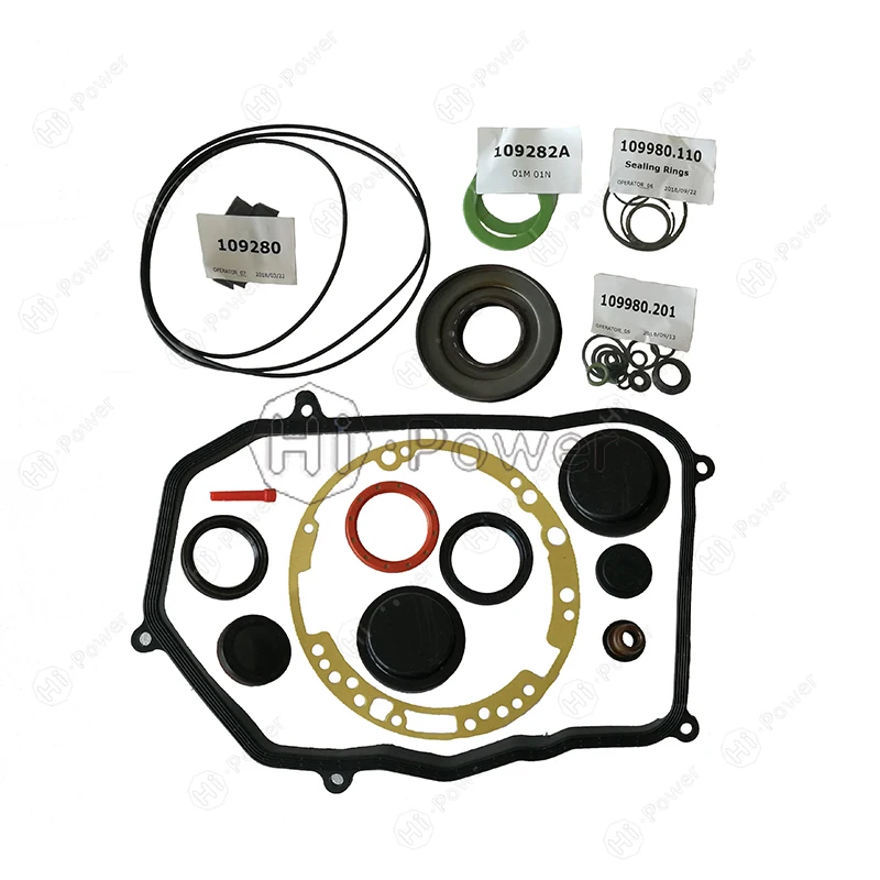 Transmission Clutch Seal Rebuild Kit 01N Auto Gasket O-Ring For VW Passat B5 Santana 2000 BORA Car Gearbox Overhaul Repair Kit