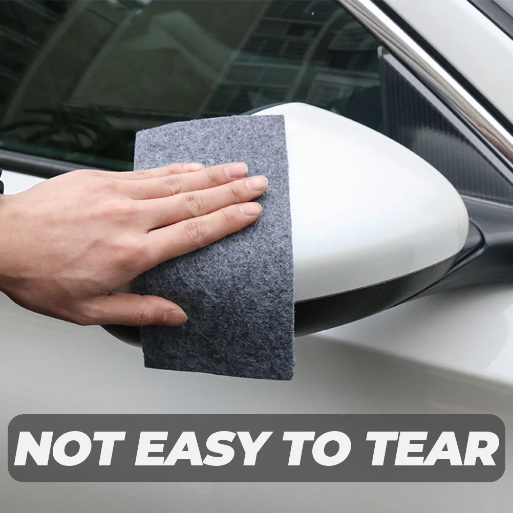 

5Pcs Auto Scratch Remover Cloth Nano Technology Fabric for Car Paint Restoration Smooth Texture Easy to Use for Small Damage