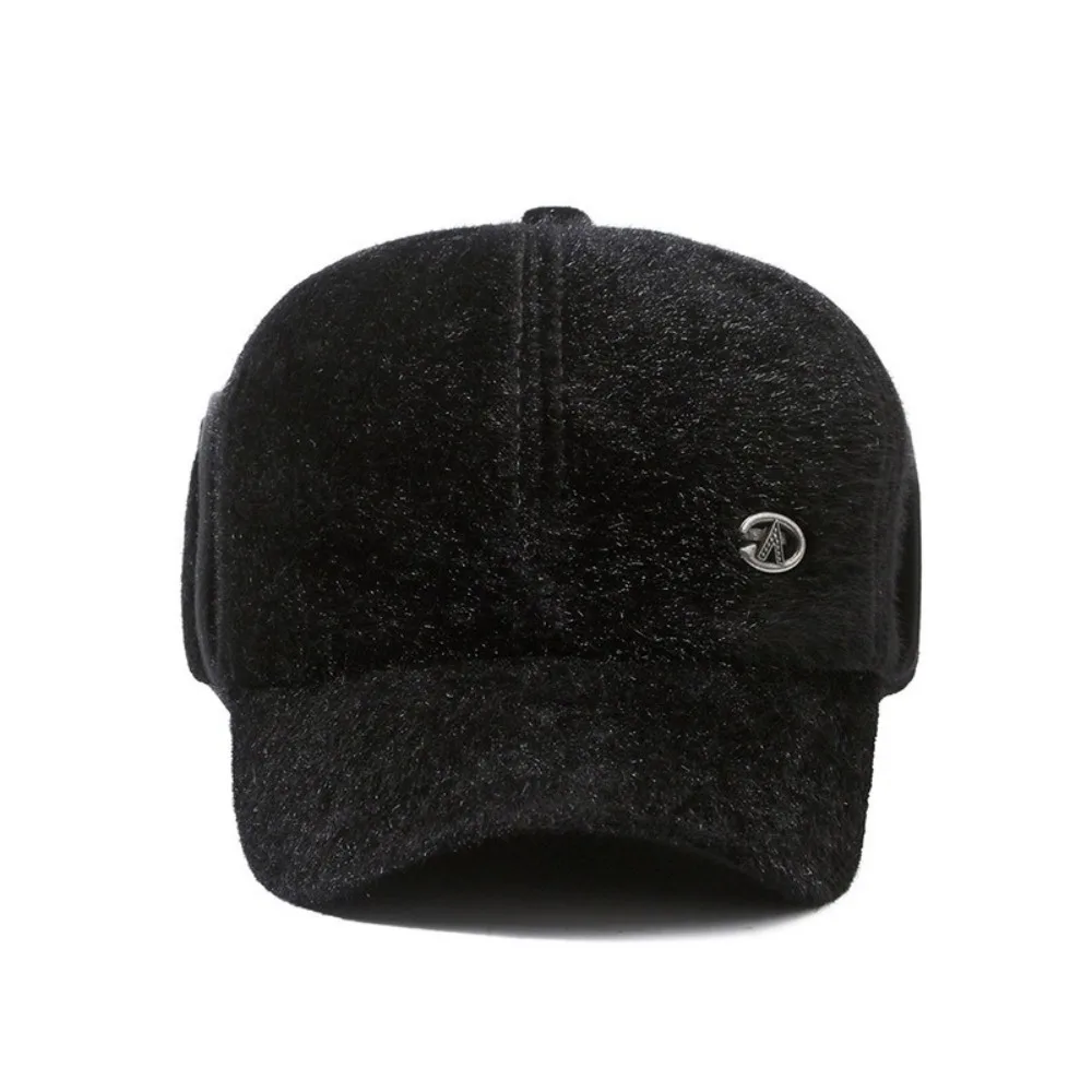 

Высококачественная зимняя мужская кепка, плюшевая теплая папина шапка, утолщенная спортивная кепка