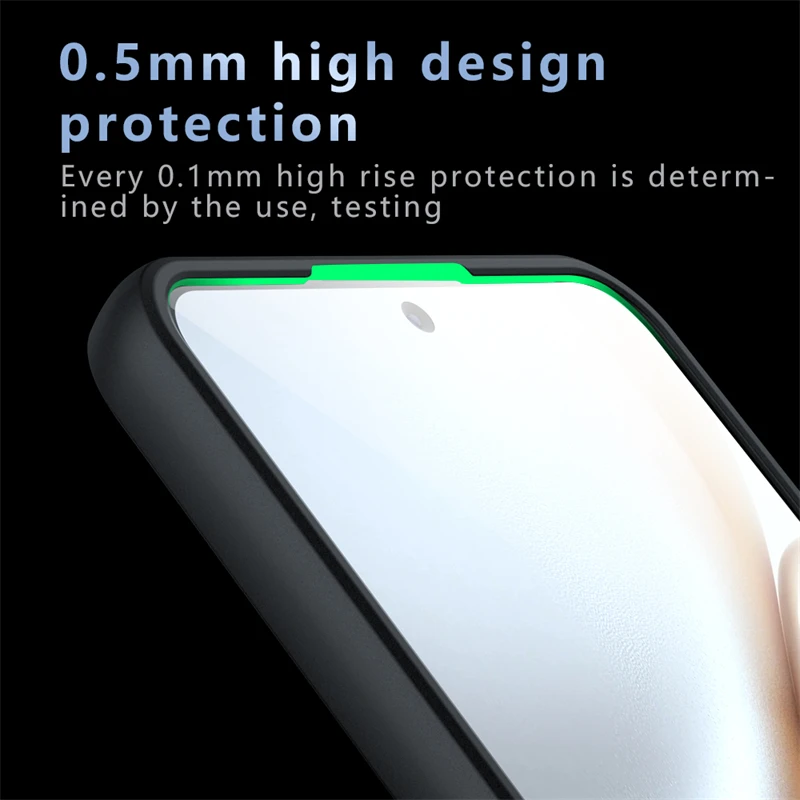 حافظة هاتف شفافة غير لامعة لهاتف Honor X7d حافظة مضادة للخبط ماتي PC غطاء خلفي كامل لهاتف Honor X7d حافظة لهاتف Honor X7d مقاس 6.77 بوصة