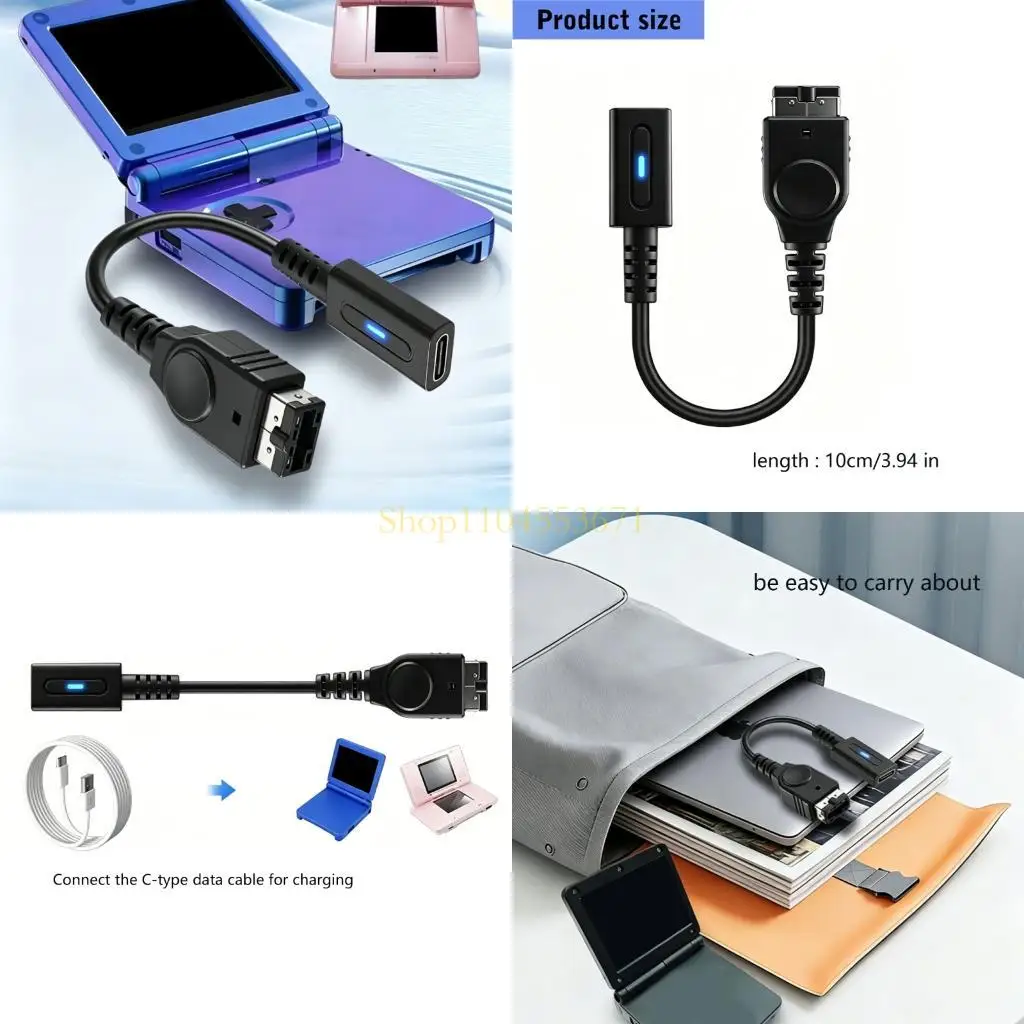 Best Seller Type C Gaming Devices Charging Cable For SP and Original Game Handheld Consoles Fast Data Transfer
