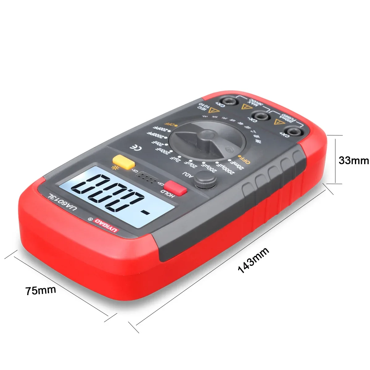 High Digital Display Multimeter Capacitance Tester Repair Home Appliance Electrician Professional Handheld Digital