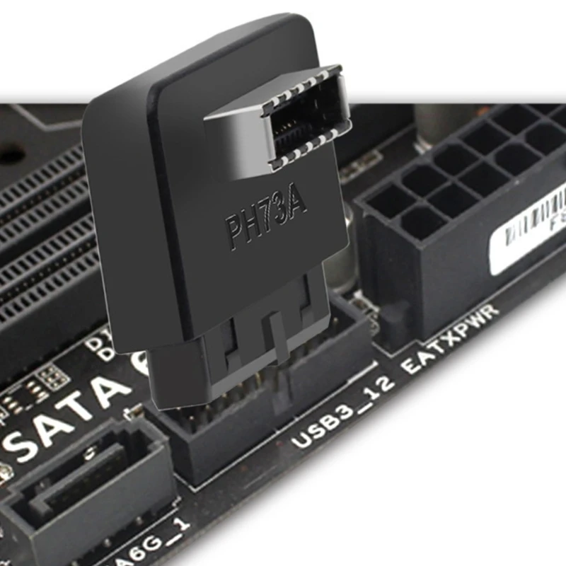 محول اللوحة الأمامية USB الداخلية typee إلى USB3.0 19/20PIN رأس للوحات الأم K1KF