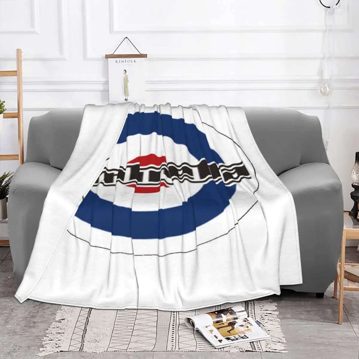 Lambretta 1772 Blanket Knee Blanket Blankets & Throws Throw Blanket