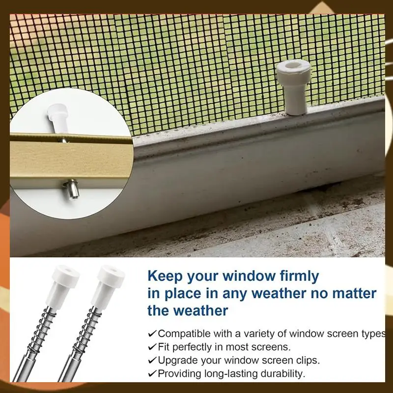 

Hot 30 Pack Window Screen Plunger Latches 5/32 Inch X 1-1/2 Inch,For Aluminum Window Screens,Plunger Latch Clips